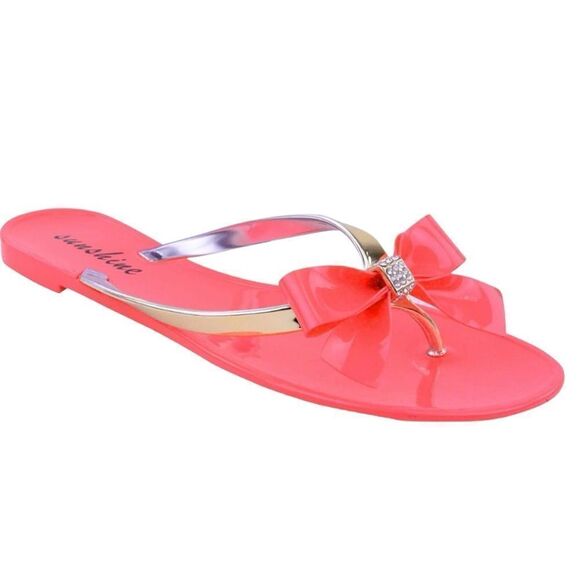 Fashion Thirsty Sandals Pink Woman’s Size 7.5 - Picture 1 of 11